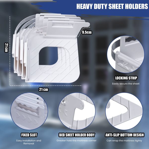 Uniqueplus Lock's bed sheet holder