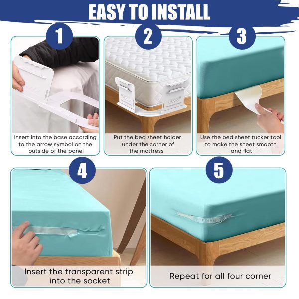 Uniqueplus Lock's bed sheet holder