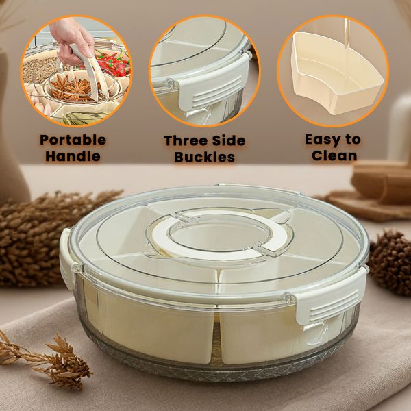 Rotating Snack Container