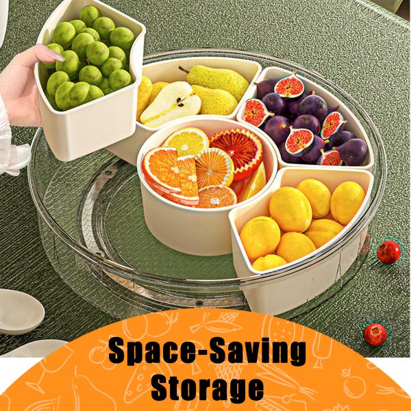 Rotating Snack Container