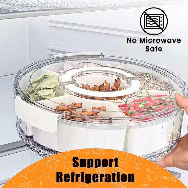 Rotating Snack Container