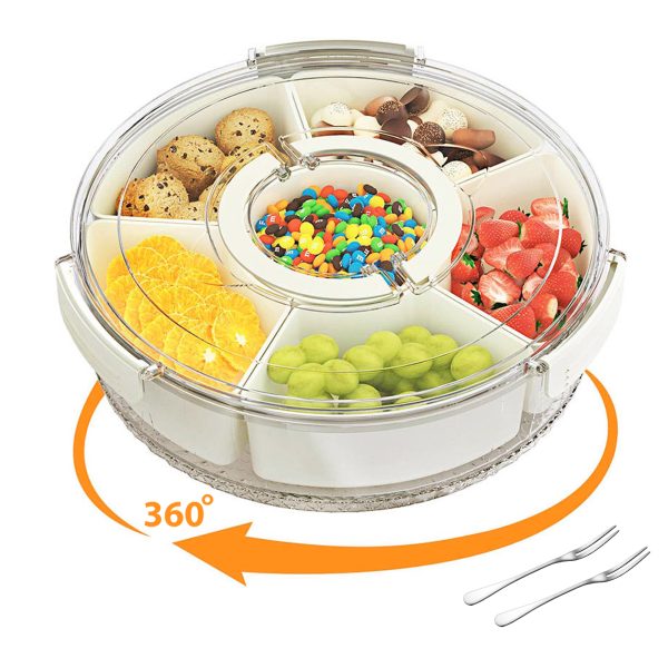 Rotating Snack Container